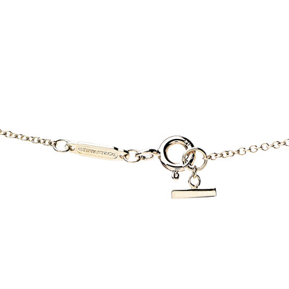 Tiffany 18K Yellow Gold Large T Smile Pendant Necklace 4 of 6