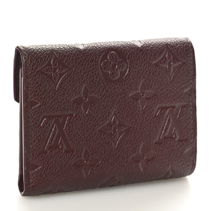 Louis Vuitton Empreinte Victorine Wallet Wine 3 of 7
