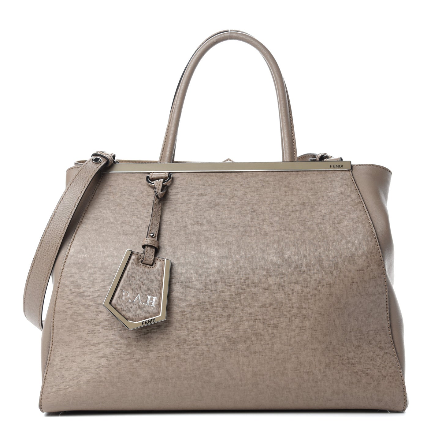 Vitello Elite Regular 2Jours Tote Tortora
