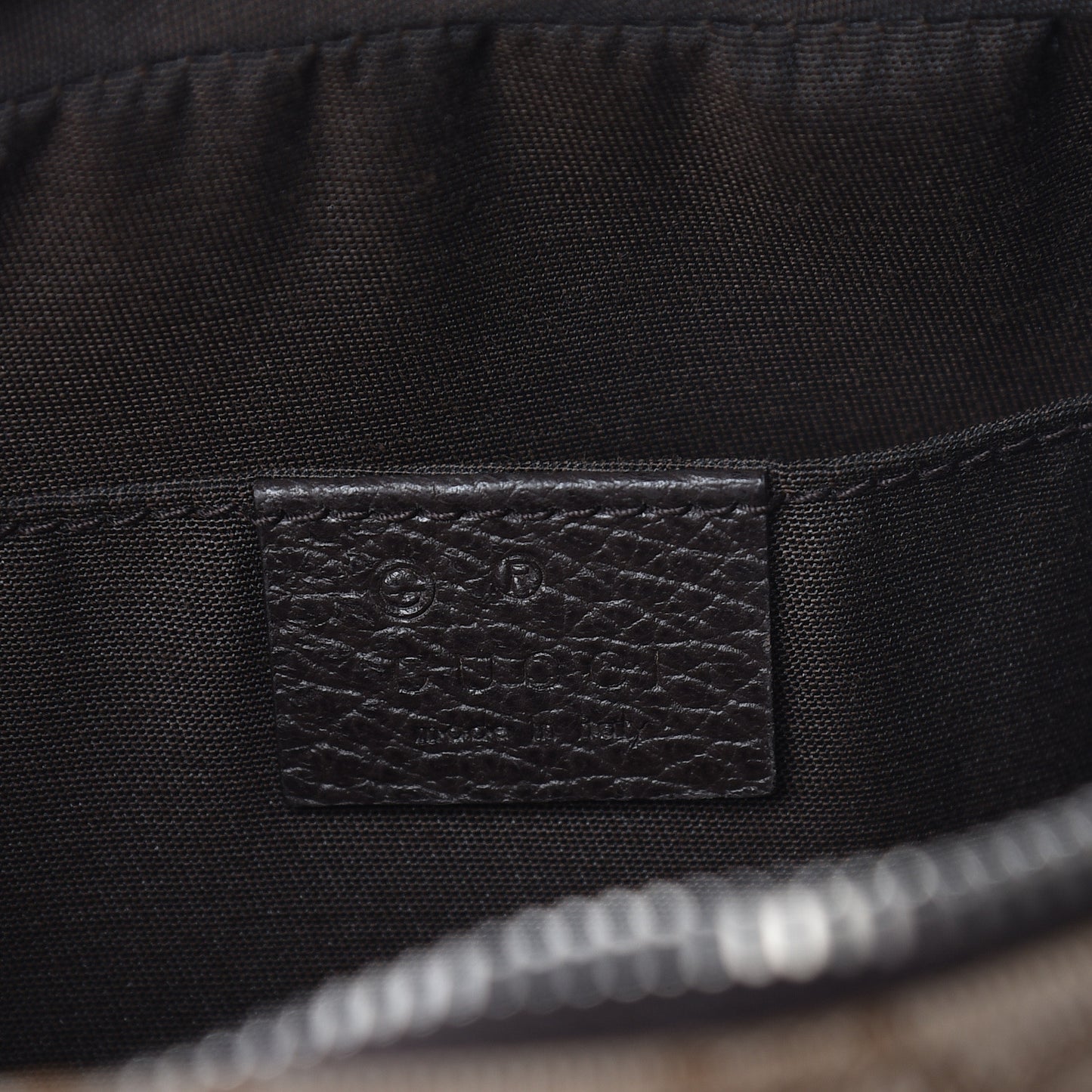 Monogram Belt Bag Dark Brown