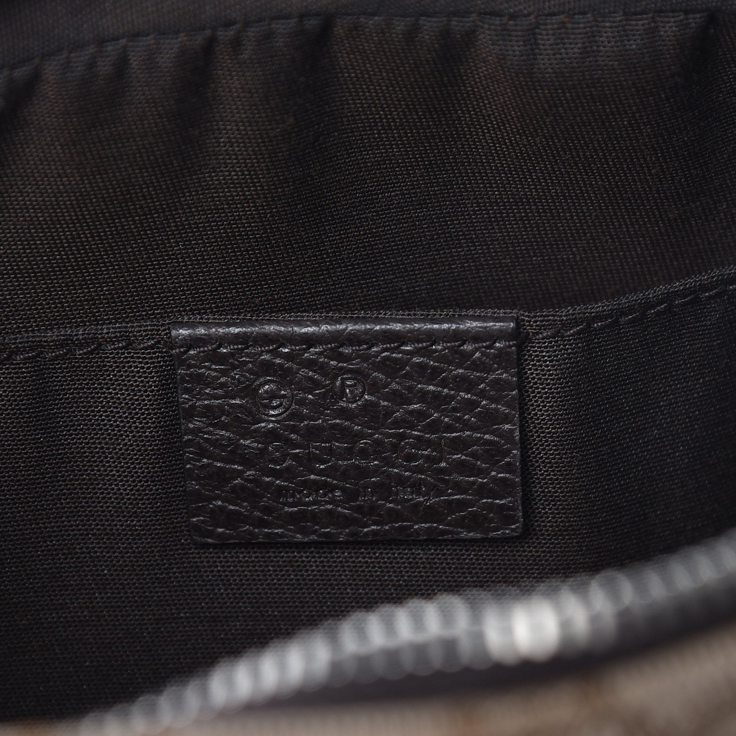 Gucci Monogram Belt Bag Dark Brown 6 of 10