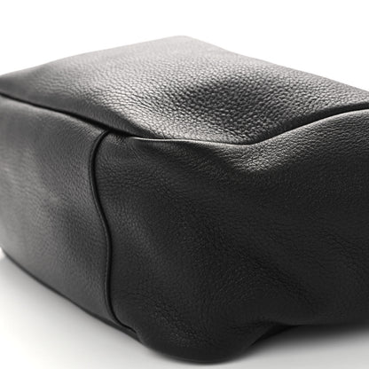 Saint Laurent Grained Deerskin Bea Tote Black 9 of 9