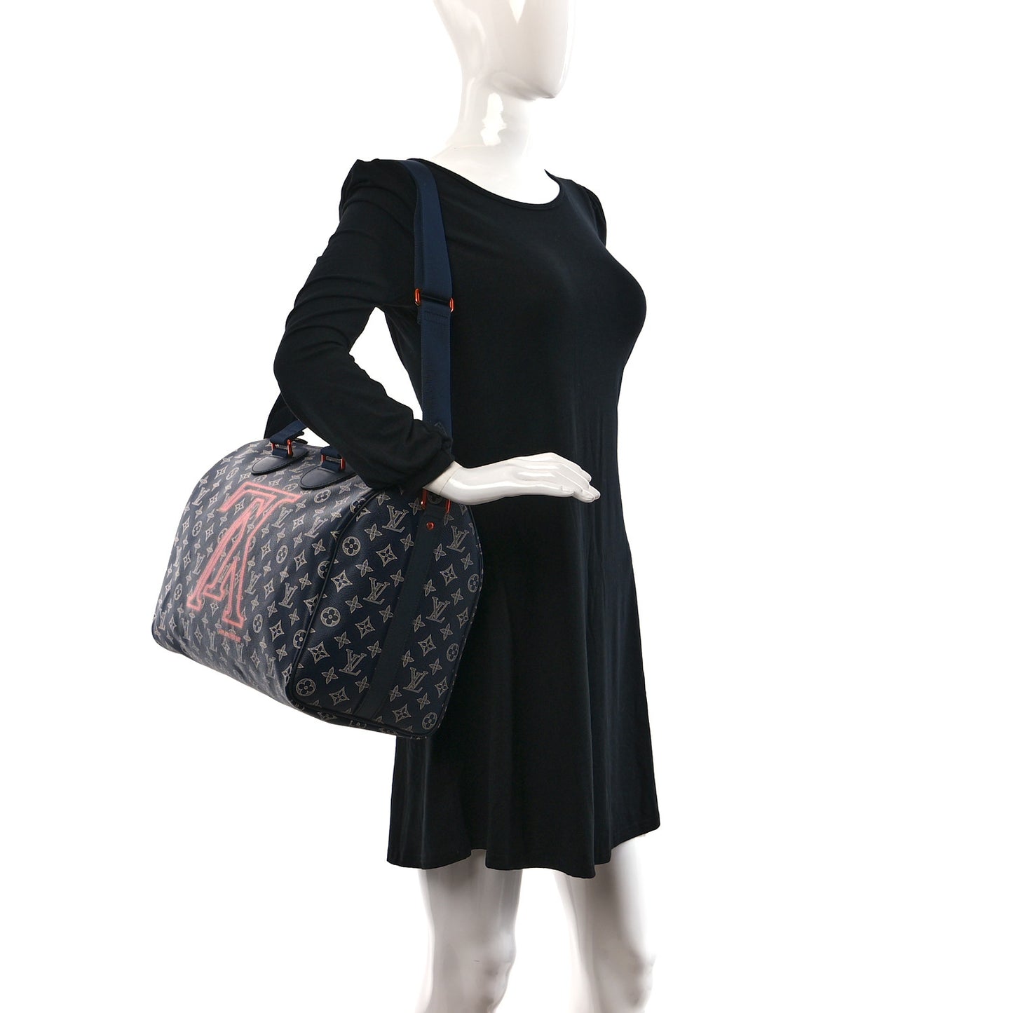 Monogram Upside Down Speedy Bandouliere 40