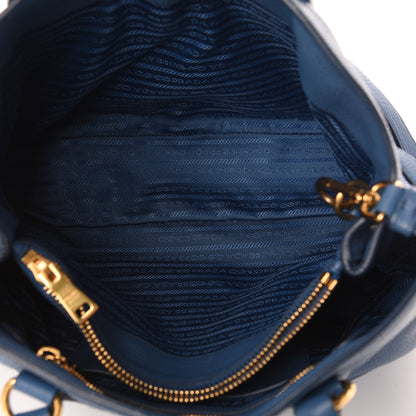 Prada Vitello Daino Tote Cobalto 8 of 11