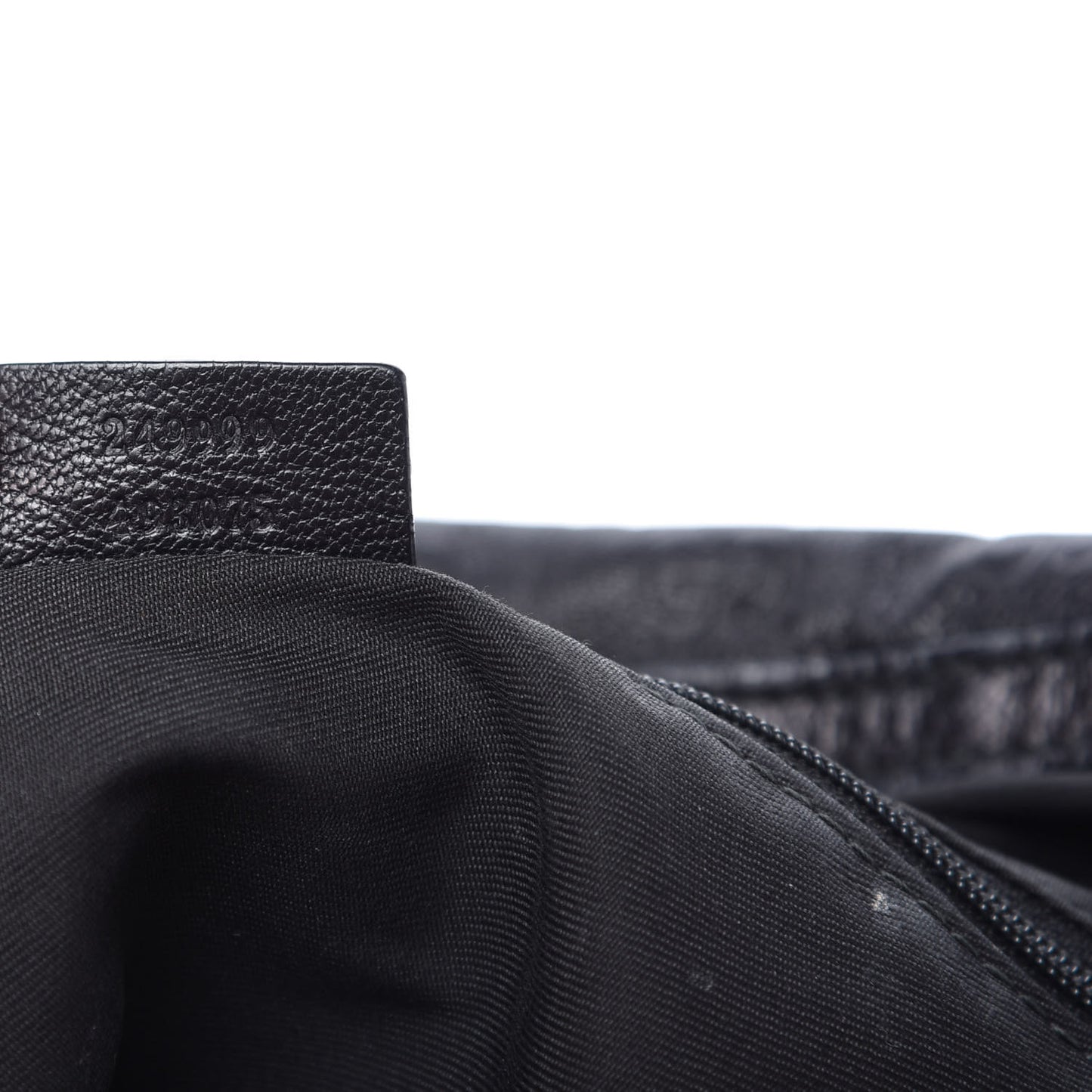 Guccissima Large Full Moon Tote Black