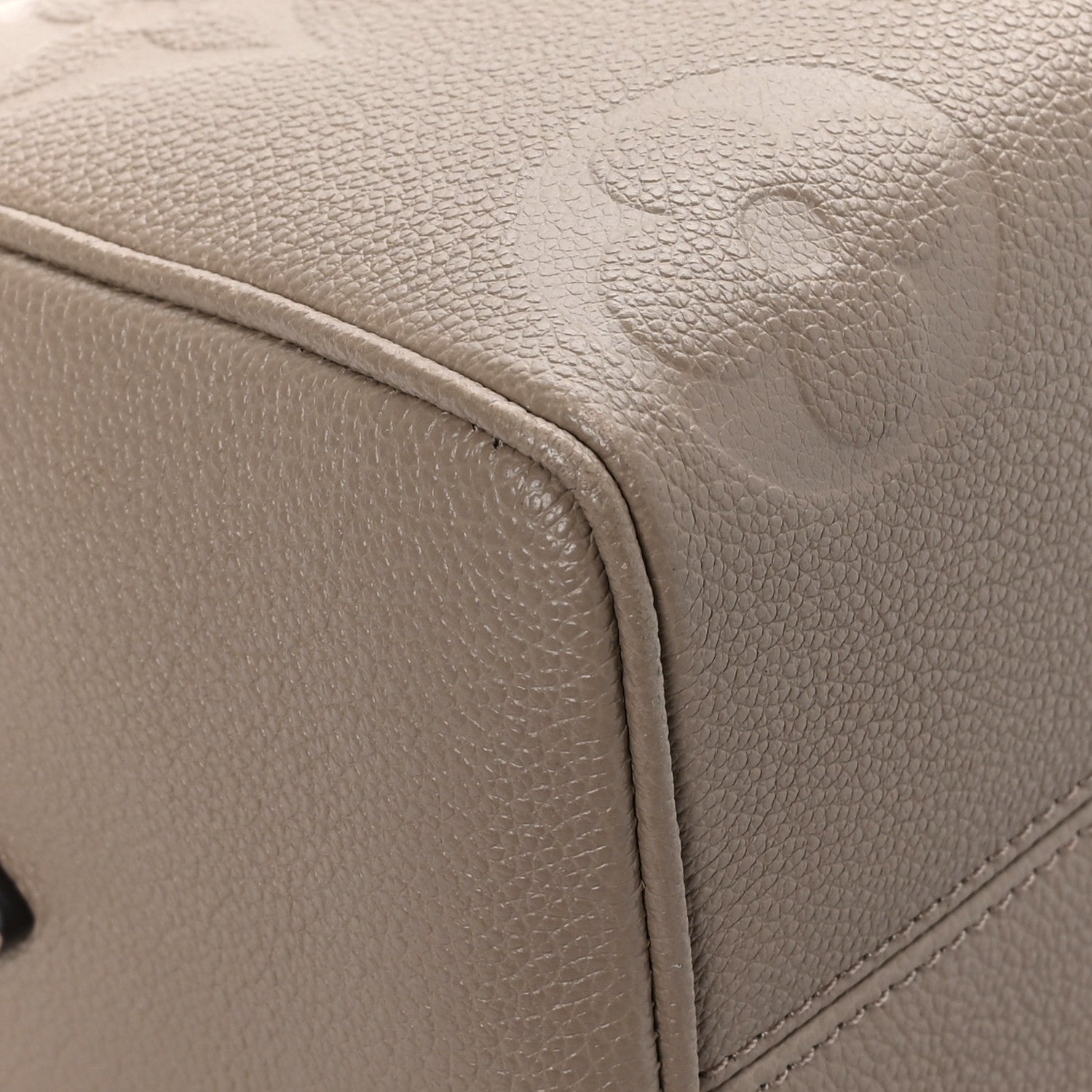 Louis Vuitton Empreinte Monogram Giant Speedy Bandouliere 25 Tourterelle 8 of 11