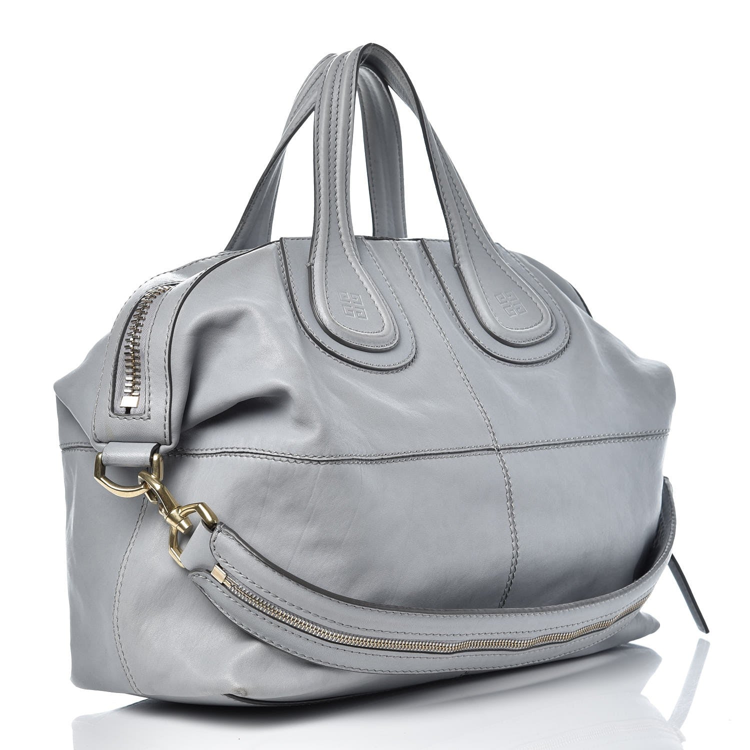 Givenchy Lambskin Medium Nightingale Pearl Grey 3 of 15