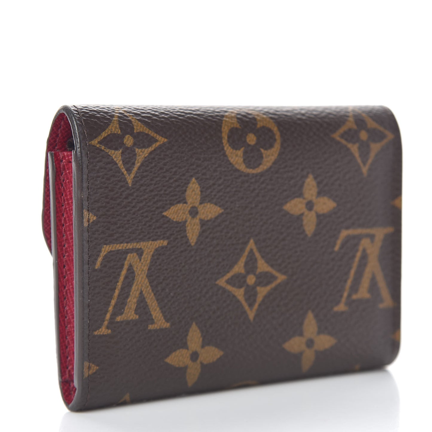 Monogram Rosalie Coin Purse Fuchsia