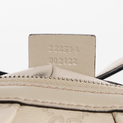 Gucci Guccissima Icon Bit Medium Boston Off White 7 of 8