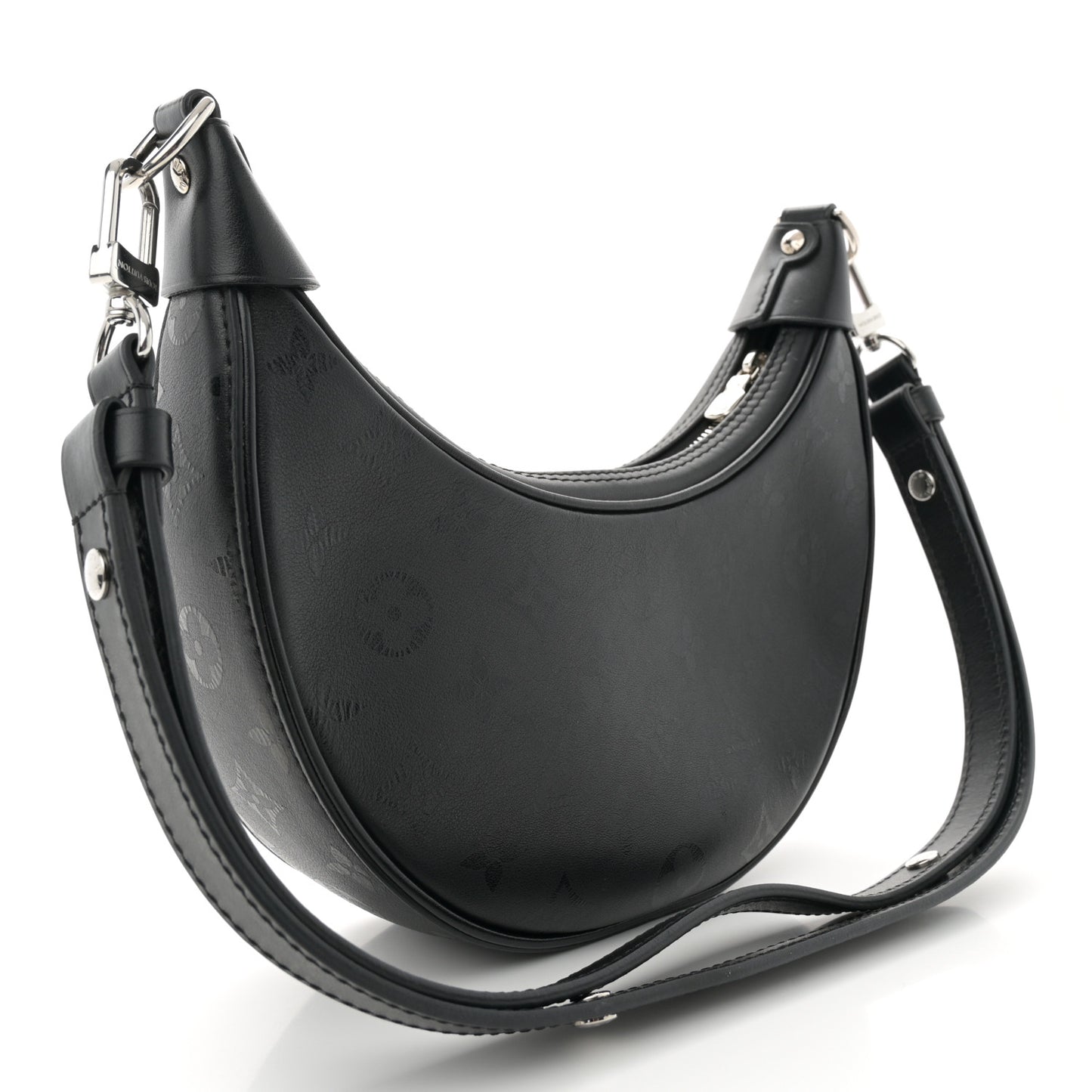 Calfskin Monogram Loop H27 Black