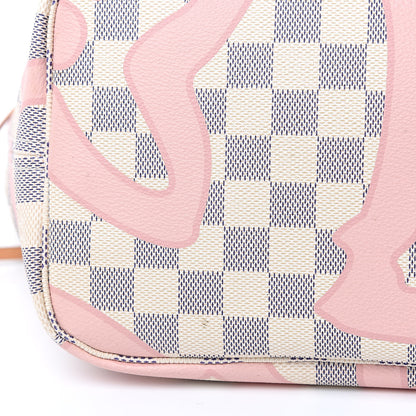 Louis Vuitton Damier Azur Tahitienne Neverfull MM 12 of 22