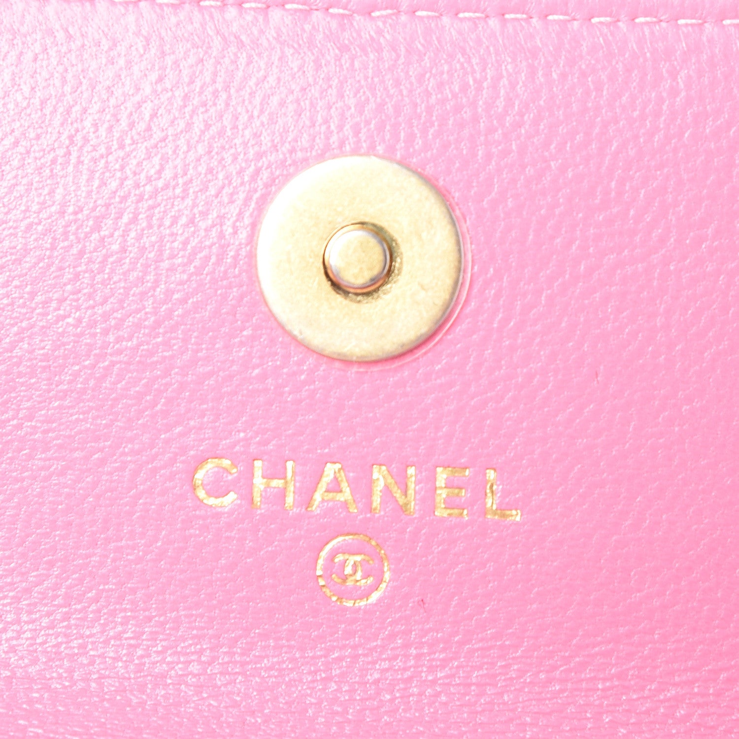 Chanel Lambskin Quilted Pearl Crush Clutch With Chain Pink 7 of 12