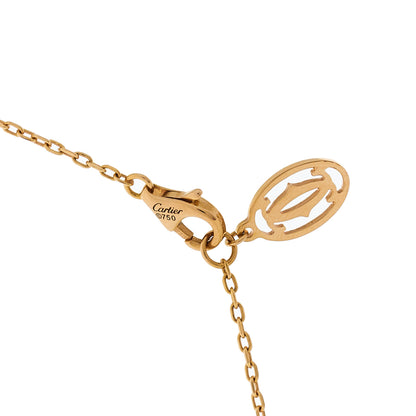 Cartier 18K Pink Gold Diamond D'Amour Heart Pendant Necklace 5 of 6