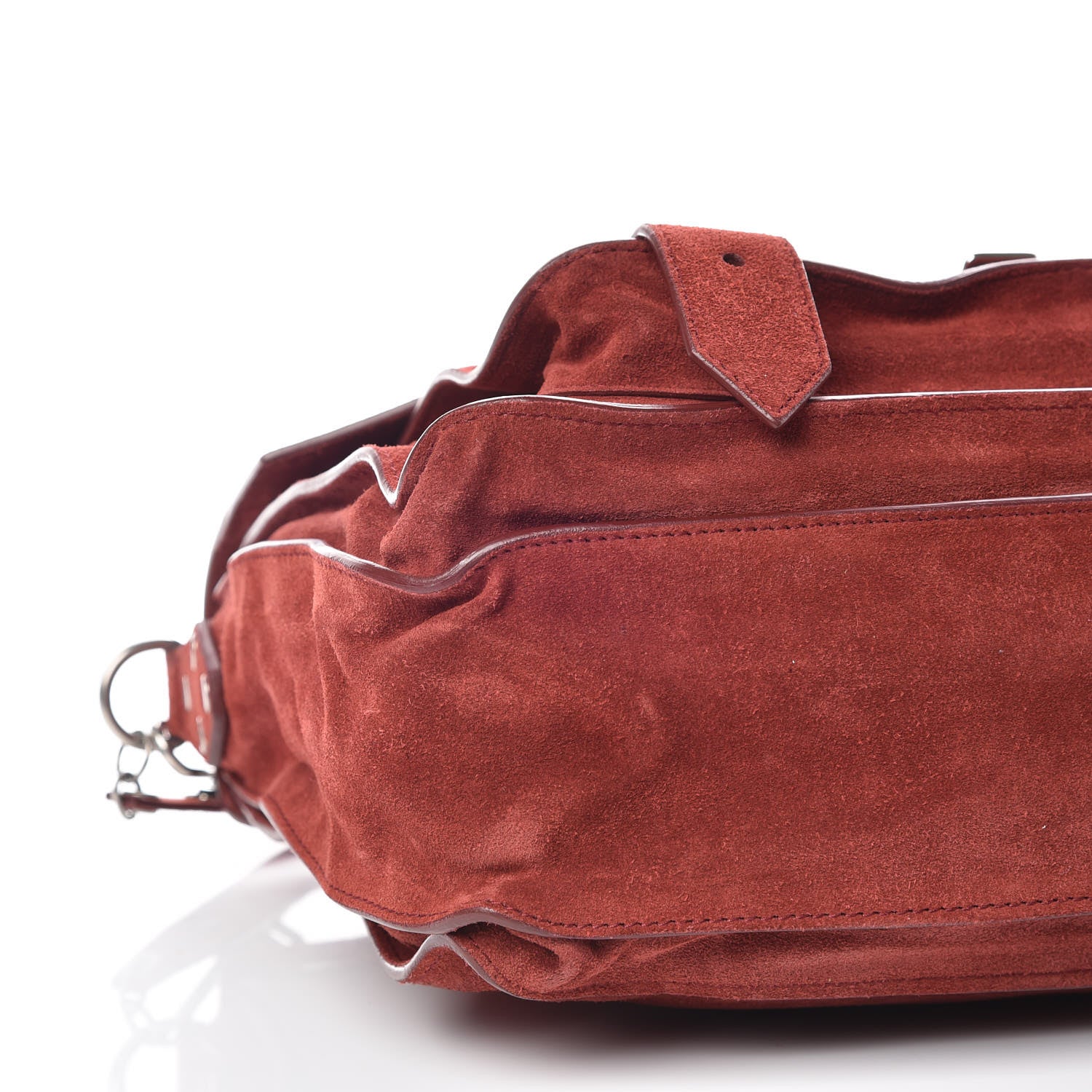 Proenza Schouler Suede Medium PS1 Satchel Midnight Plum 10 of 11