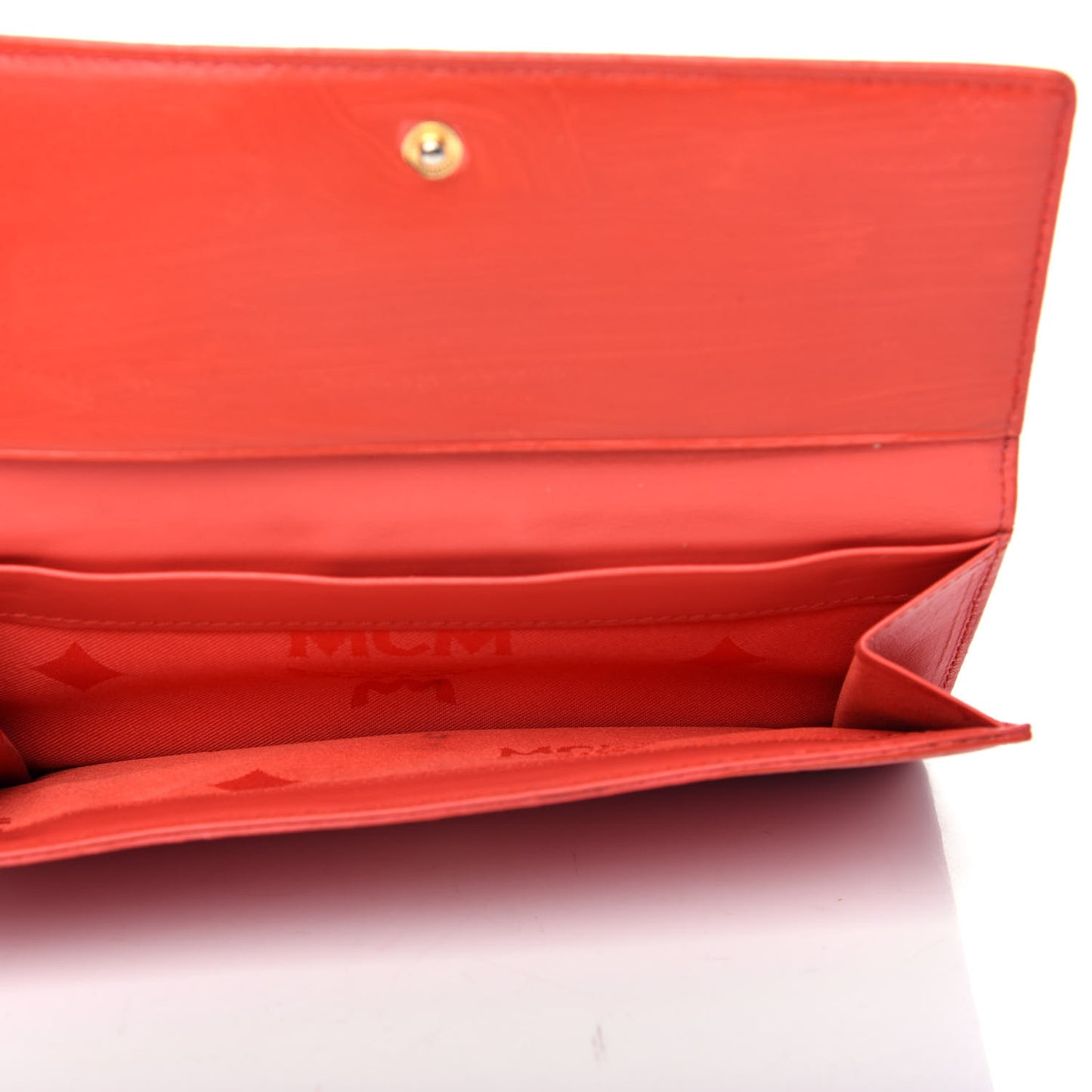 Saffiano Embossed Wallet Poppy Red