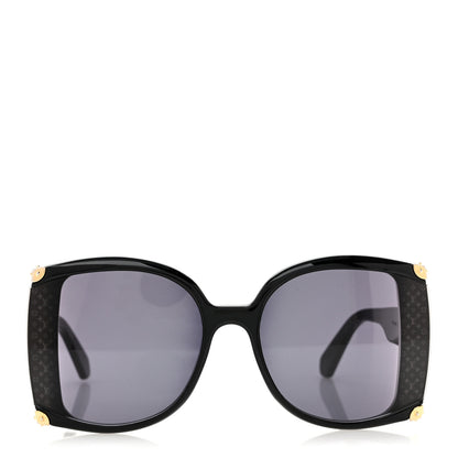 Louis Vuitton Acetate Nylon In The Mood For Love Sunglasses Z1294W Black 2 of 7