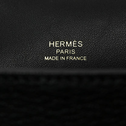 Hermes Chevre Mysore Geta Black 6 of 9