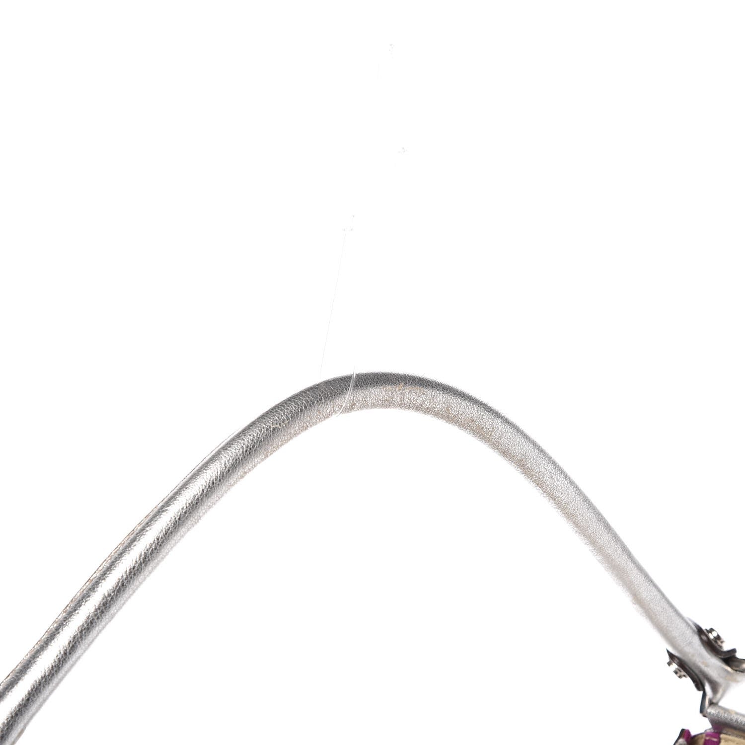 Gucci Metallic Guccissima Pocket Hobo Silver 11 of 14