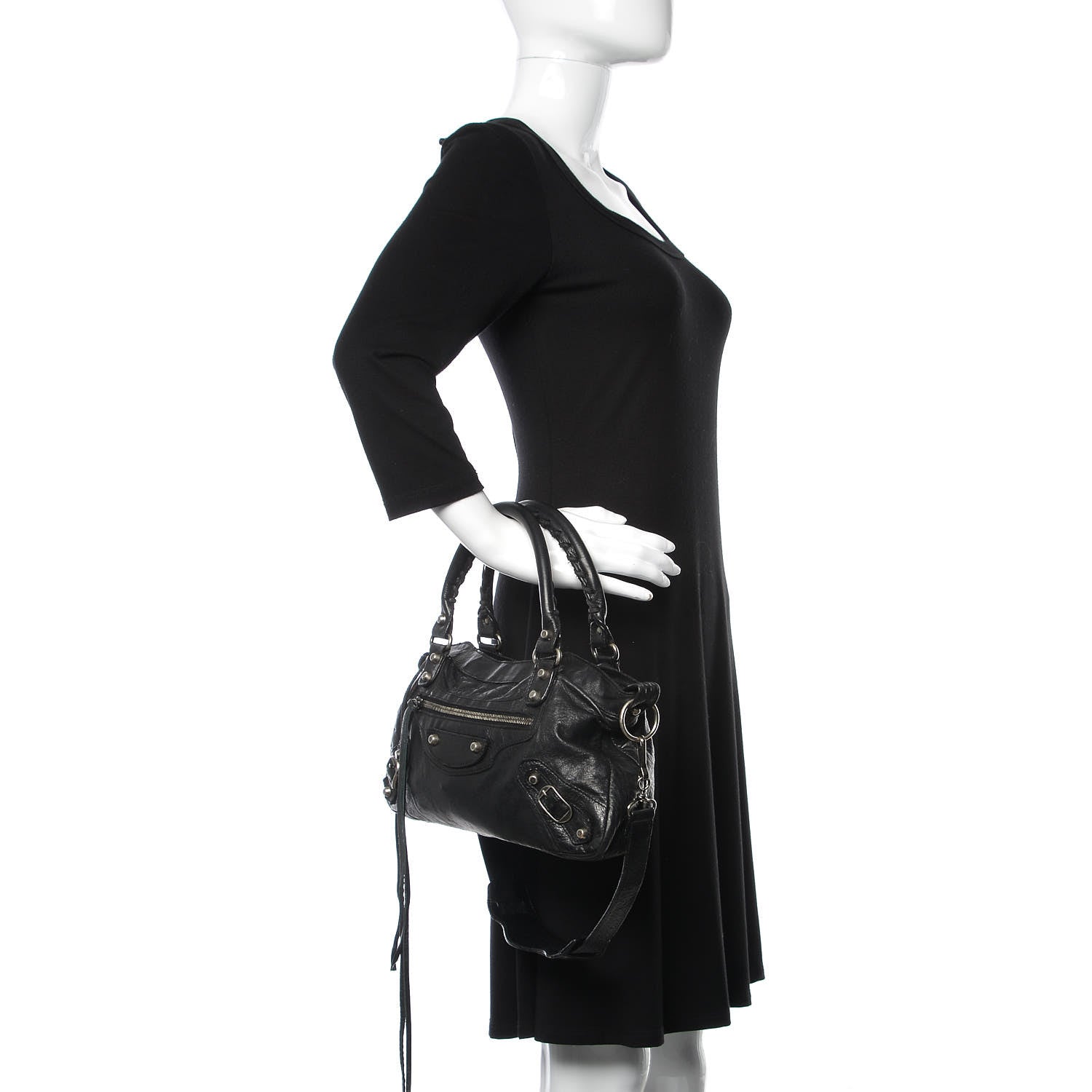 Balenciaga Agneau Classic Hardware First Black 2 of 27