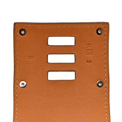 Hermes Epsom Kelly Dog Extreme Bracelet S Rouge Casaque 5 of 5