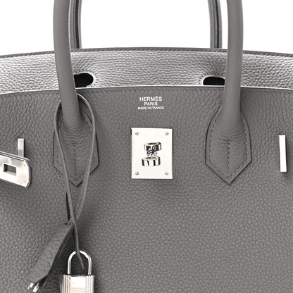 Hermes Togo BIRKIN 30 Etain 6 of 12