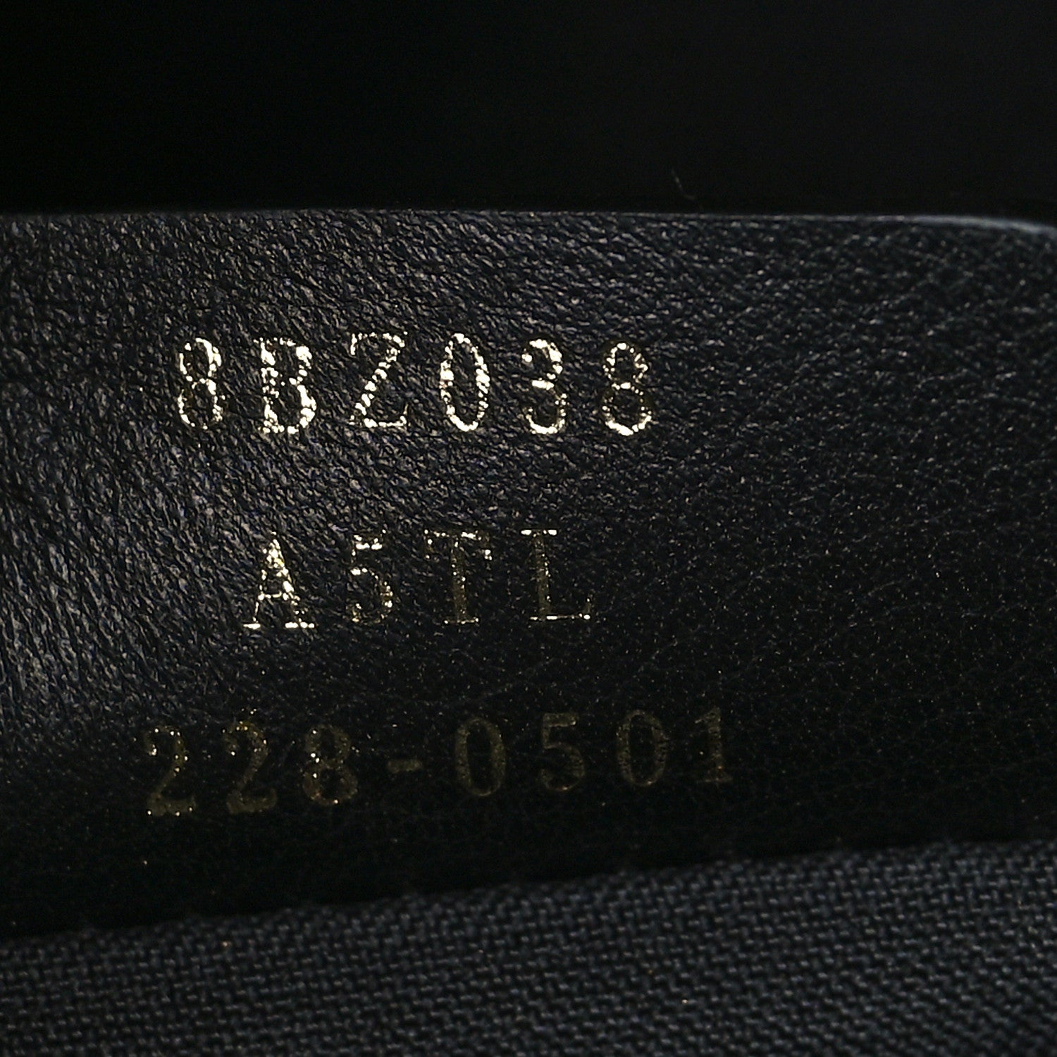 Fendi Vitello Bi-Color FF 1974 Embossed Mini Backpack Maya Black 7 of 10
