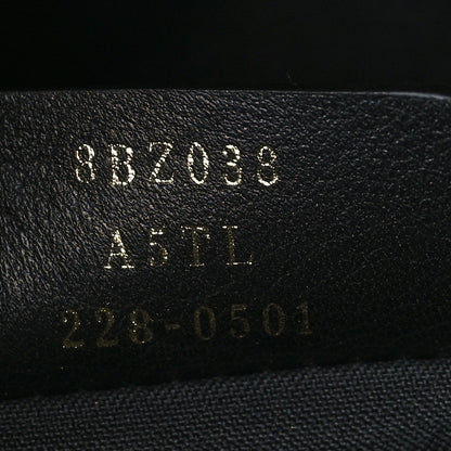 Fendi Vitello Bi-Color FF 1974 Embossed Mini Backpack Maya Black 7 of 10