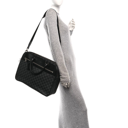 Louis Vuitton Damier Graphite Porte-Documents Voyage Briefcase 2 of 9