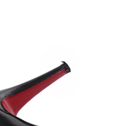Christian Louboutin Calfskin Belle 85 Ankle Boots 39 Black 11 of 12
