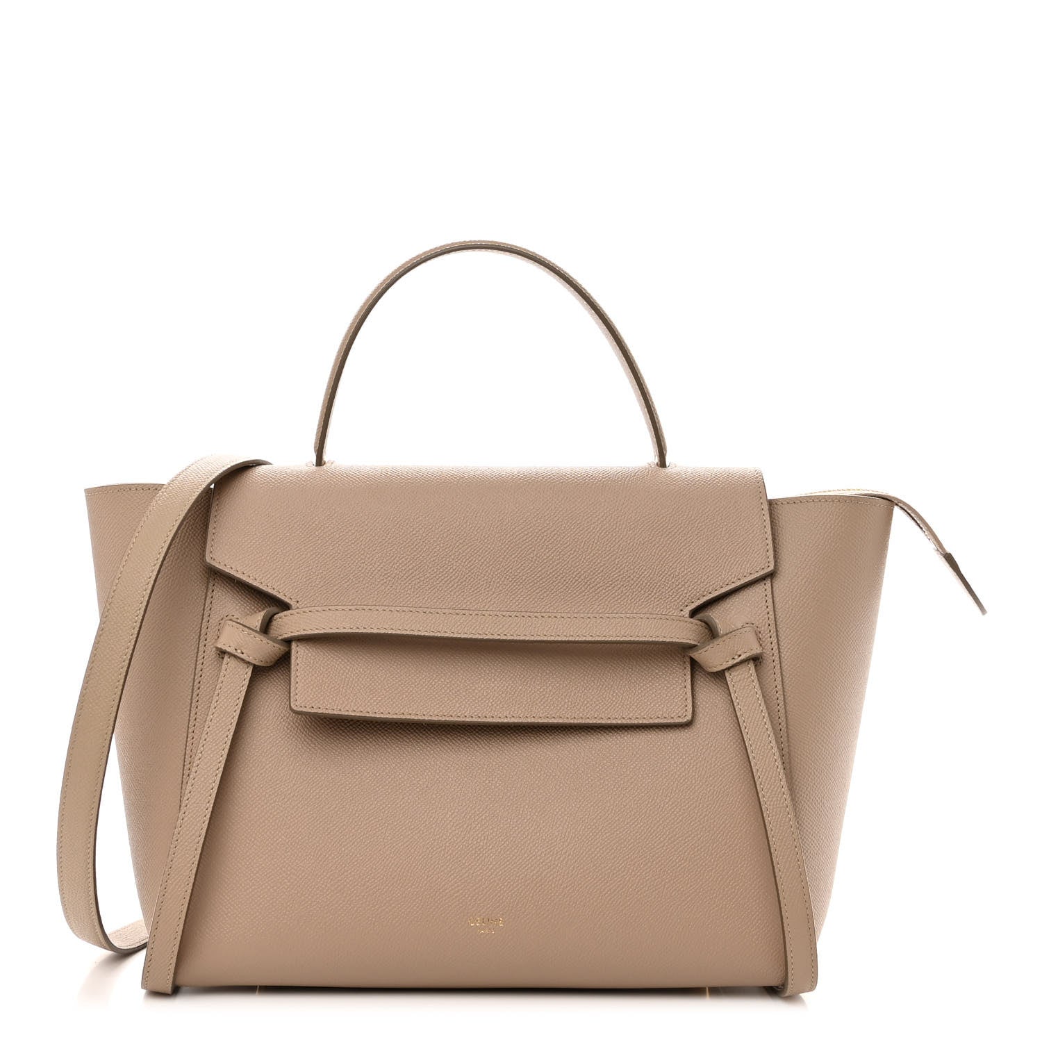 Celine Grained Calfskin Mini Belt Bag Light Taupe 1 of 9