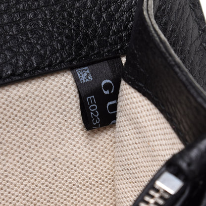 Gucci Pebbled Calfskin Small Dionysus Shoulder Bag Black 8 of 13