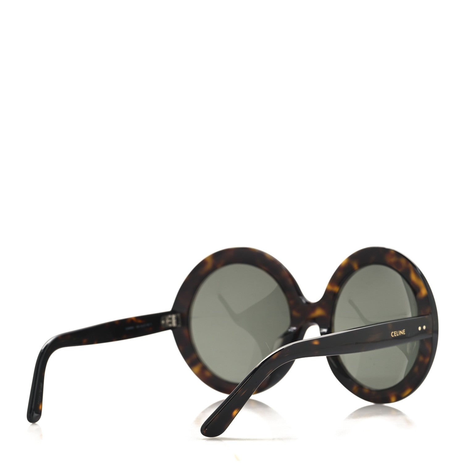 Celine Round Sunglasses CL 40081U Tortoise 4 of 7