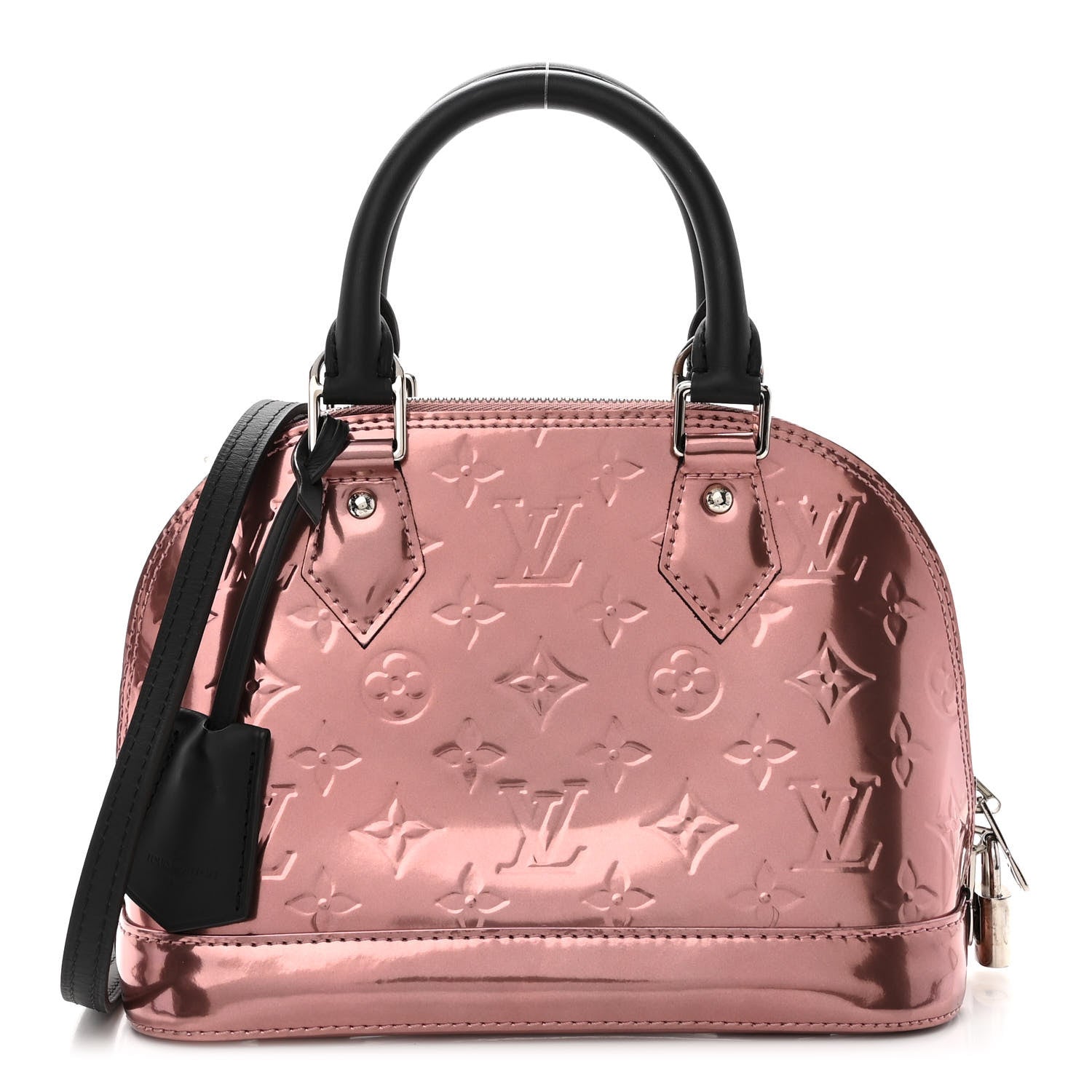Louis Vuitton Vernis Alma BB Rose Cuivre 1 of 9