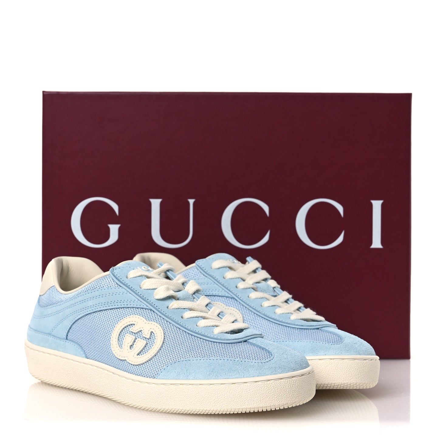 Suede Mesh Womens G75 Sneakers 37.5 Blue