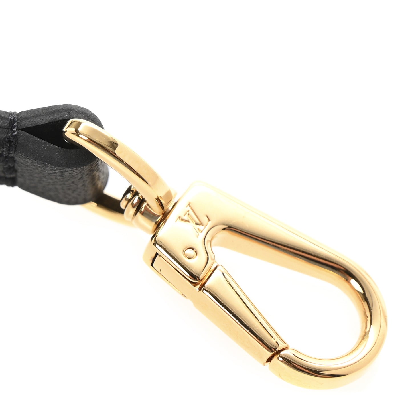 Calfskin Adjustable Shoulder Strap Black