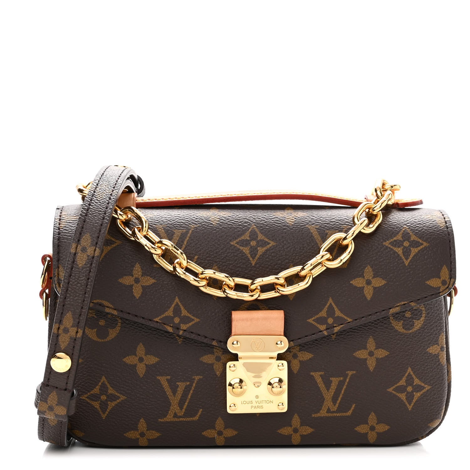 Louis Vuitton Monogram Pochette Metis East West 1 of 11