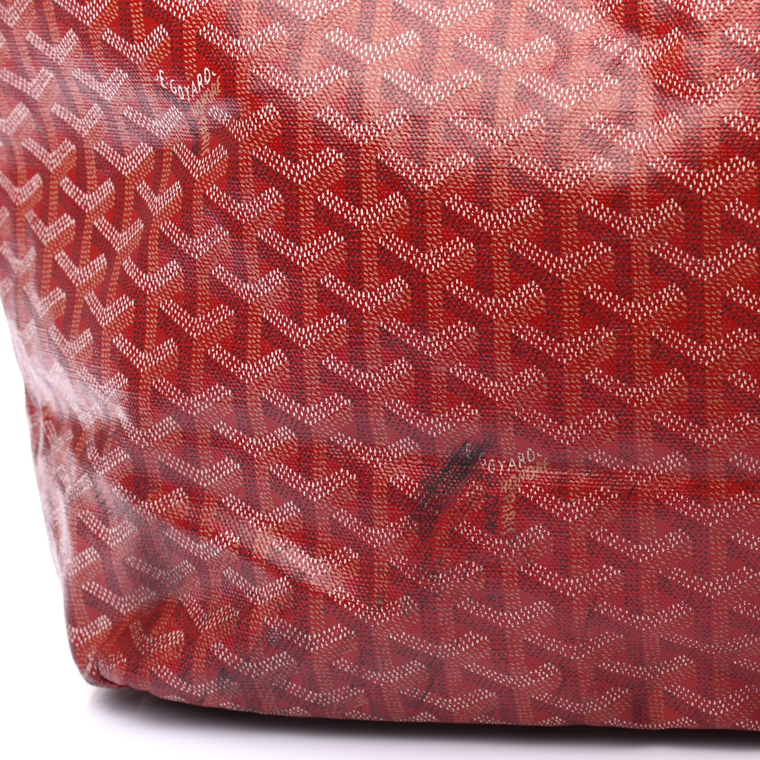 Goyard Goyardine Saint Louis GM Red 17 of 17