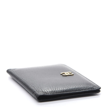 Chanel Goatskin Card Holder Wallet Black 4 of 10