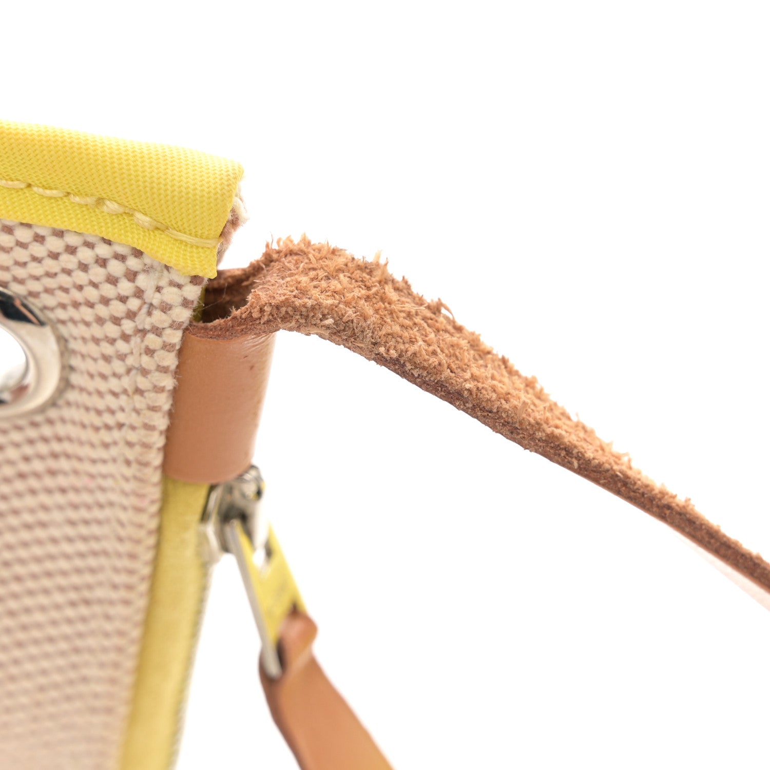 Hermes Toile Vache Hunter Herbag Zip 31 PM Soufre 18 of 18