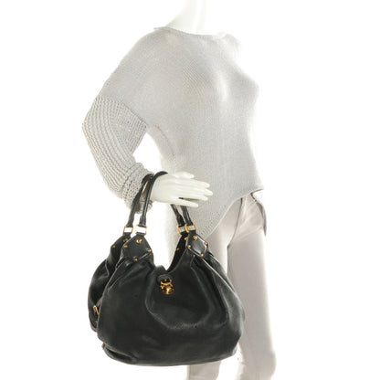 Louis Vuitton Mahina L Black 2 of 7