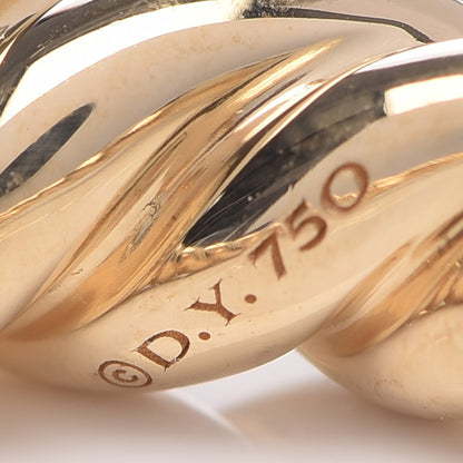 David Yurman 18K Yellow Gold Pure Form Stack Rings 54 6.75 5 of 6