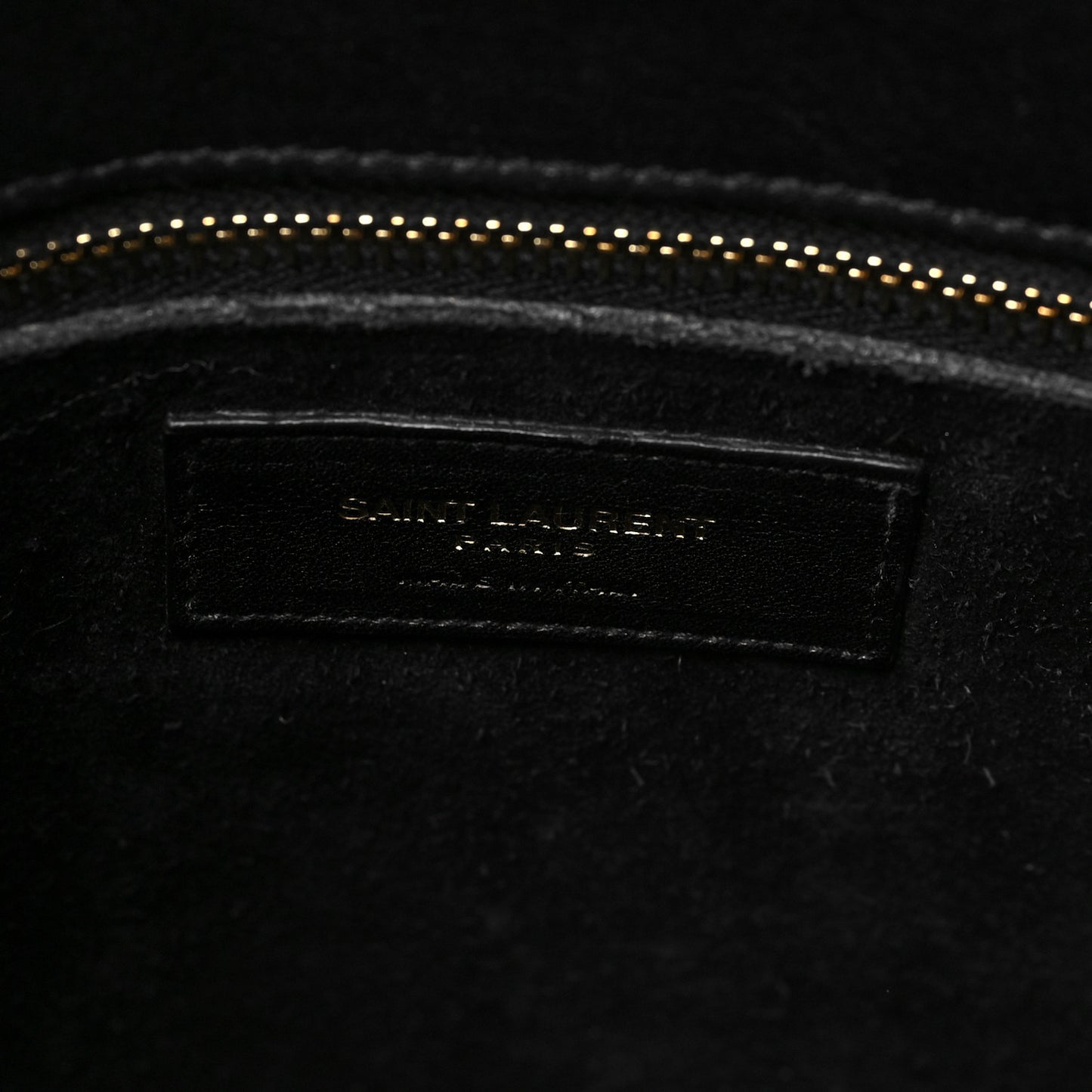 Grained Calfskin Small Sac De Jour Black