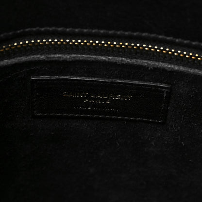 Saint Laurent Grained Calfskin Small Sac De Jour Black 7 of 12