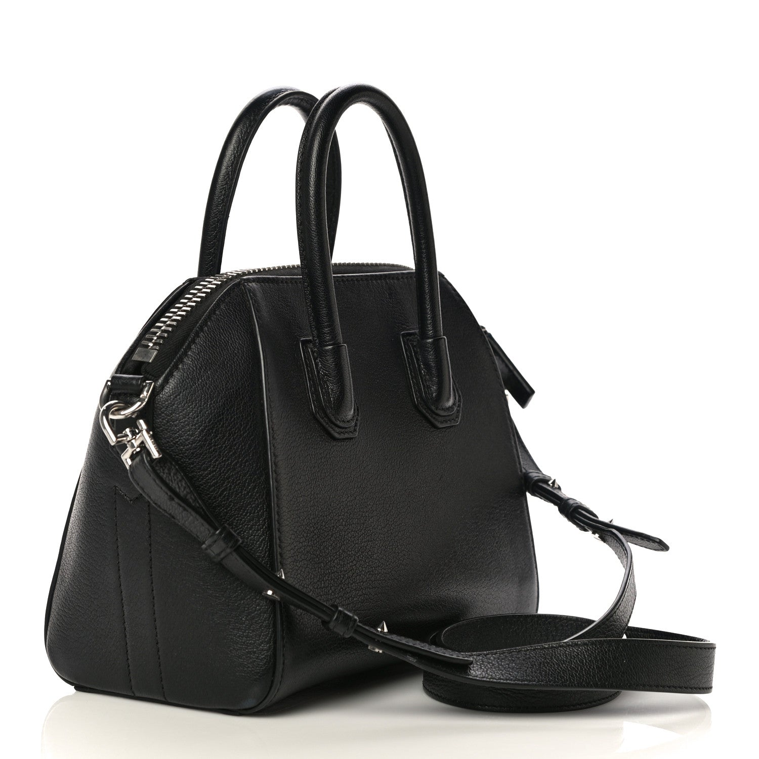 Givenchy Sugar Goatskin Mini Antigona Black 3 of 11