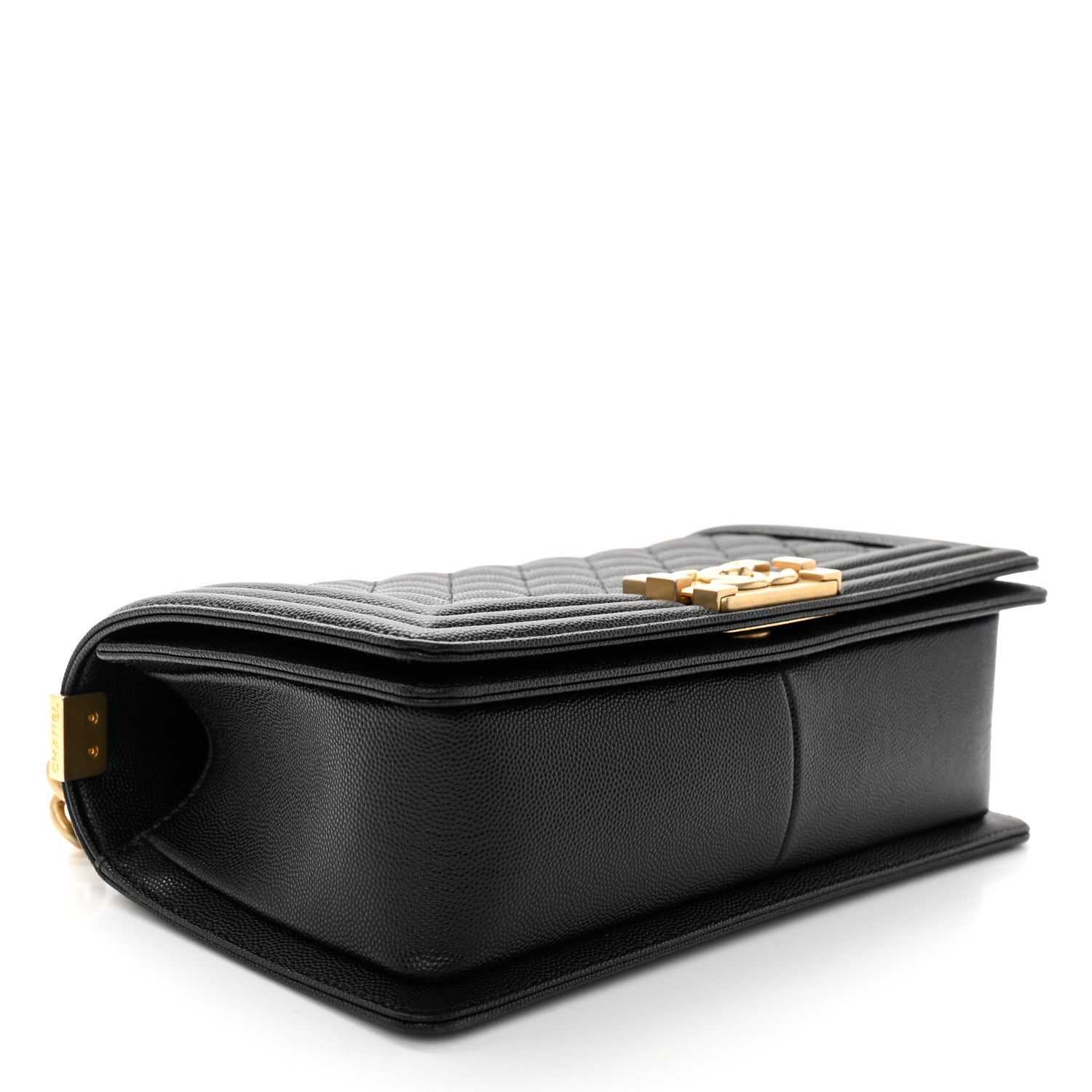 Chanel Caviar Quilted Medium Boy Flap Black 1 of 12