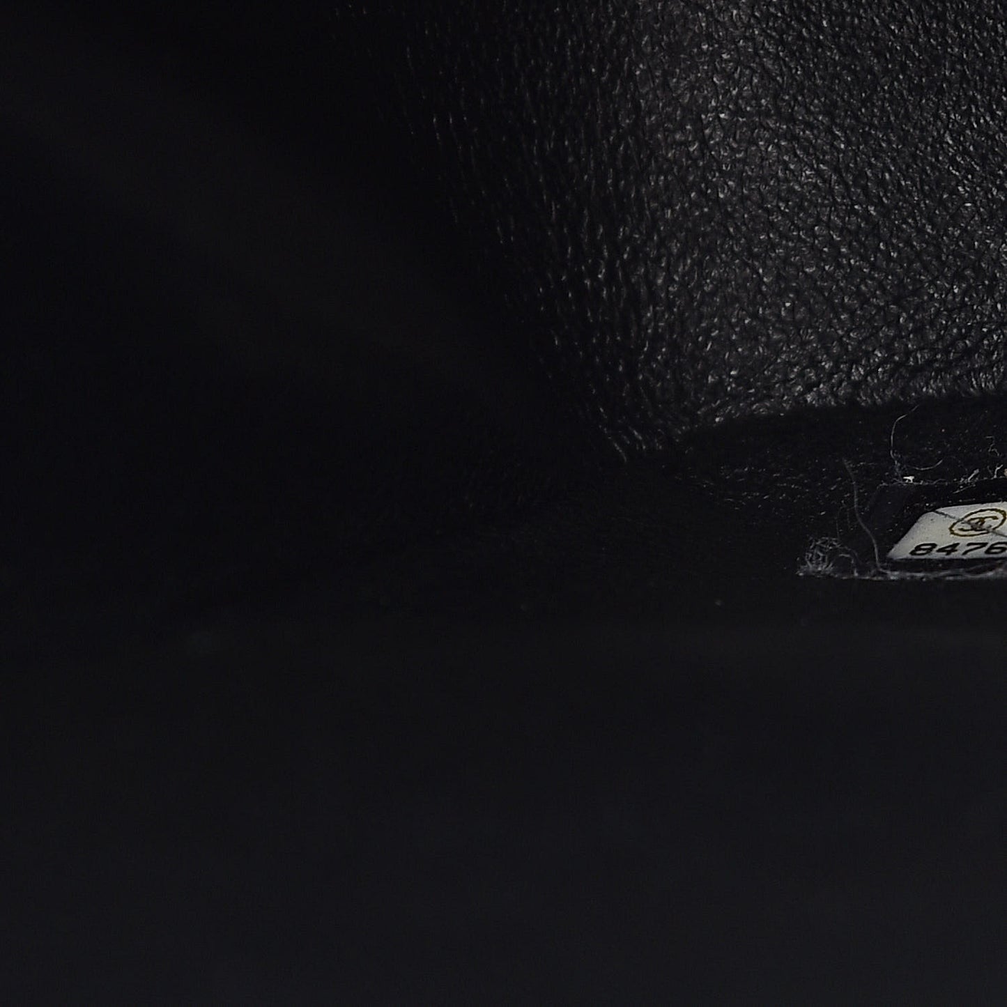 Caviar Quilted Jumbo Single Flap Black