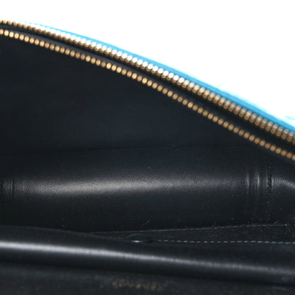 Versace Tweed Calfskin Virtus Chain Shoulder Bag Multicolor 5 of 8