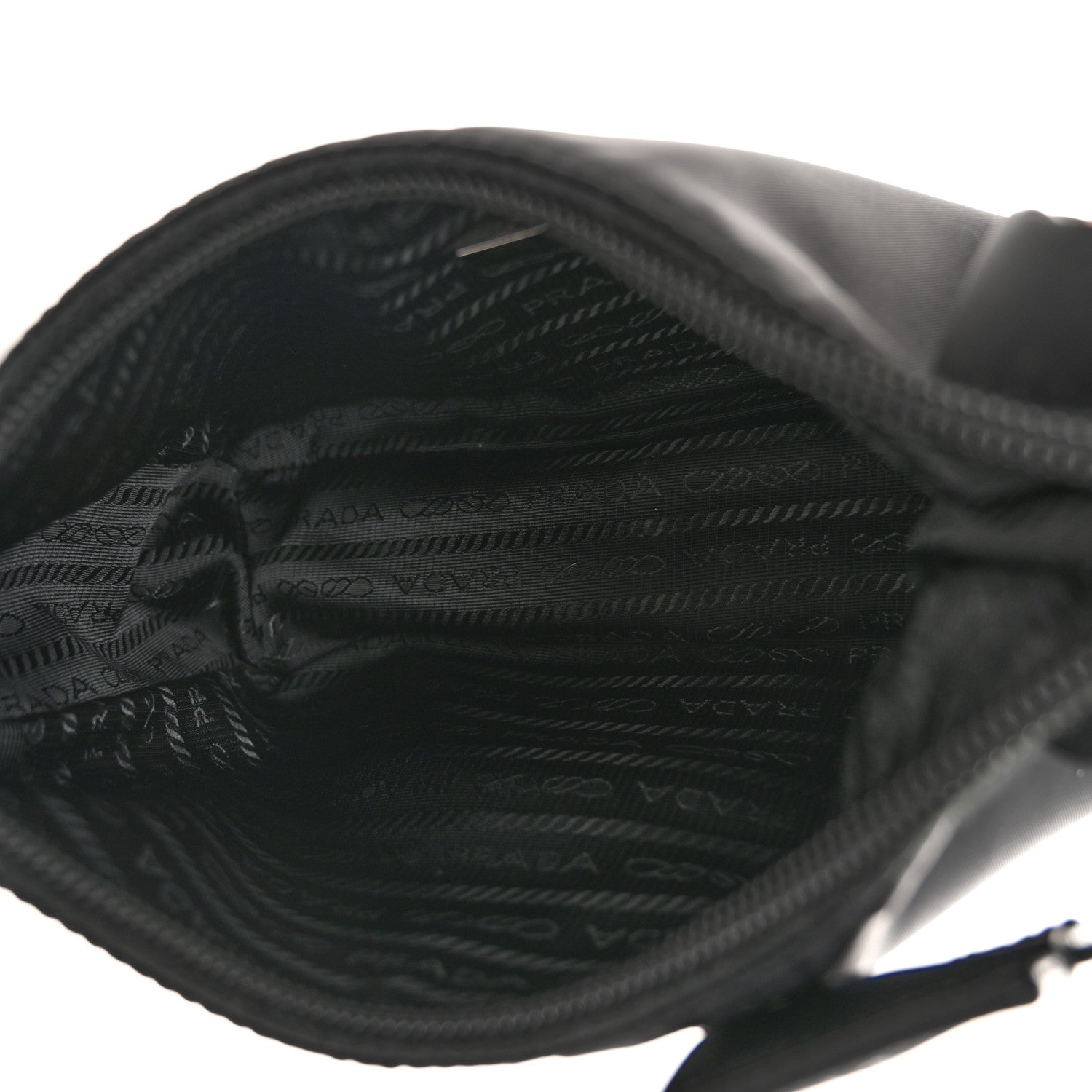 Prada Tessuto Nylon Mini Re-Edition 2000 Bag Black 5 of 12