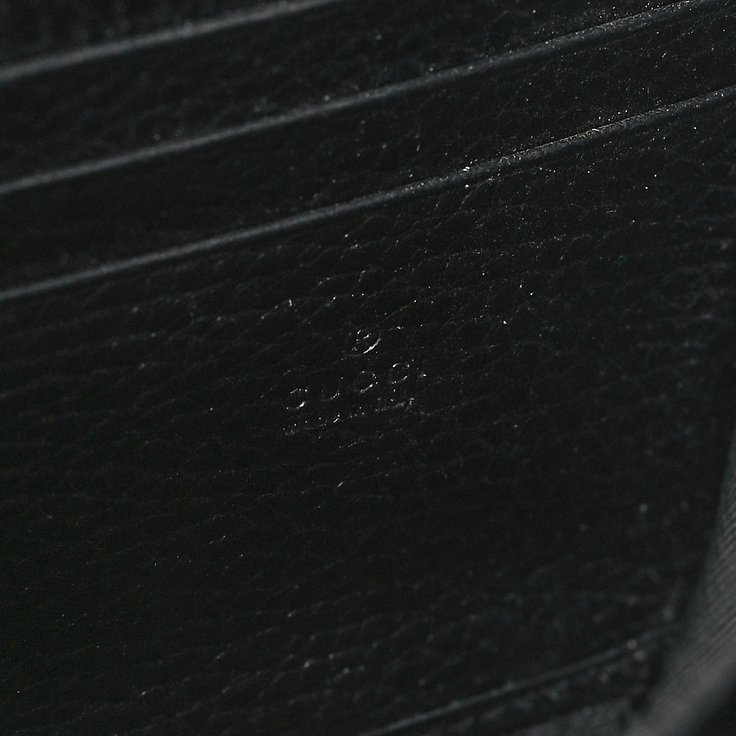 Calfskin Mini Dionysus Chain Wallet Black