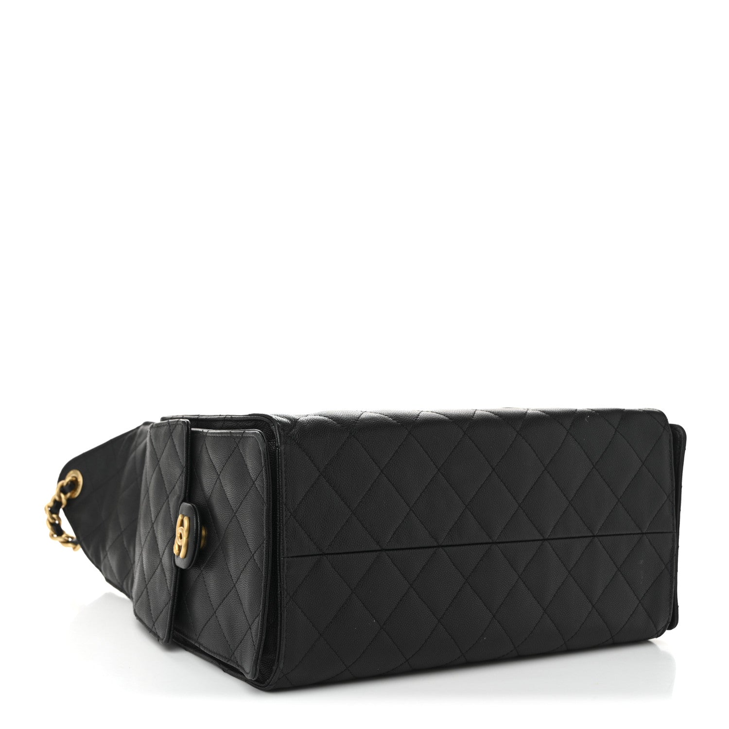 Chanel Caviar Quilted Medium Chanel 25 Handbag Black 5 of 15